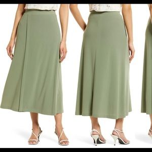 Sage green skirt. Size M